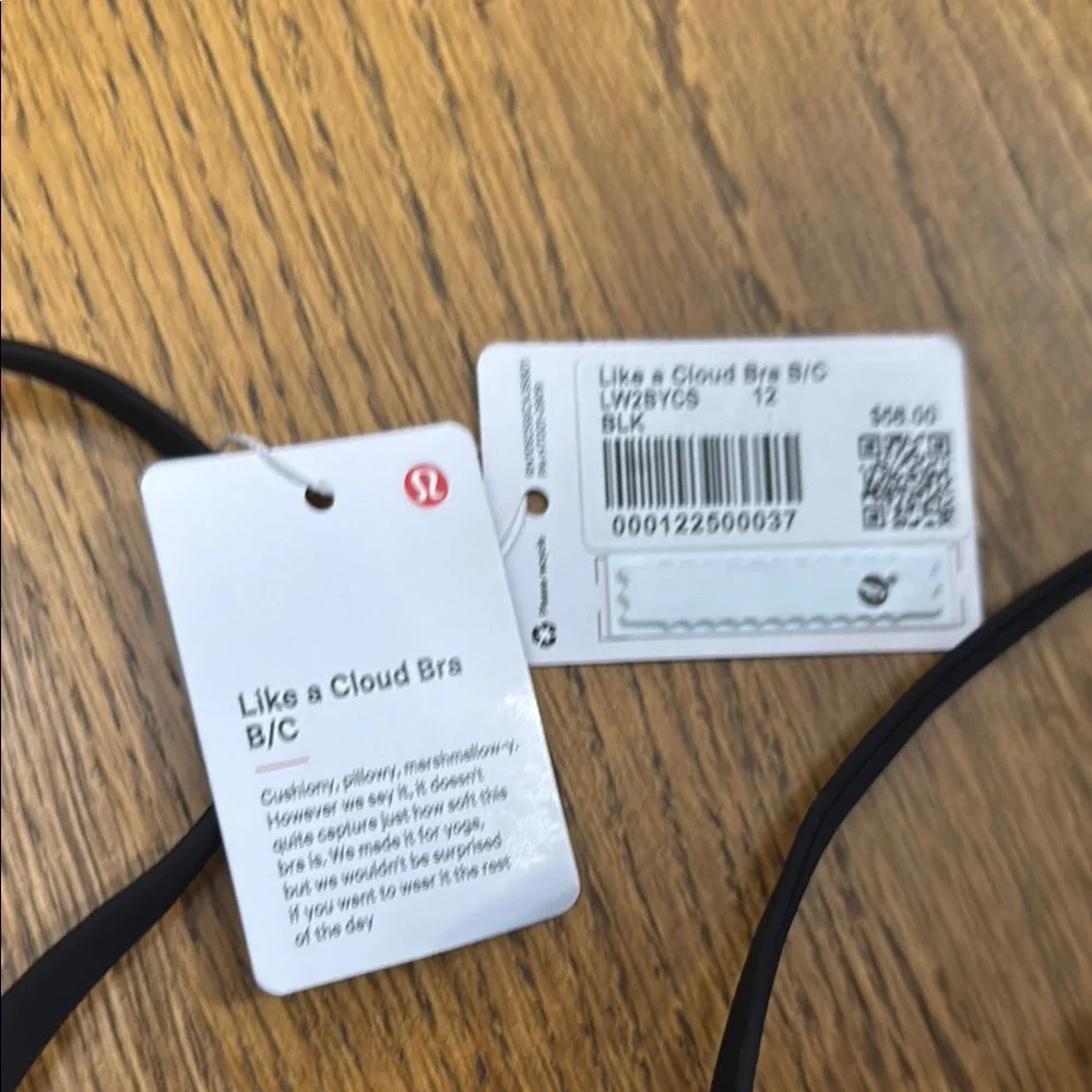 Lululemon Women's Black Like a Cloud Bra B/C - Picture 4 of 4